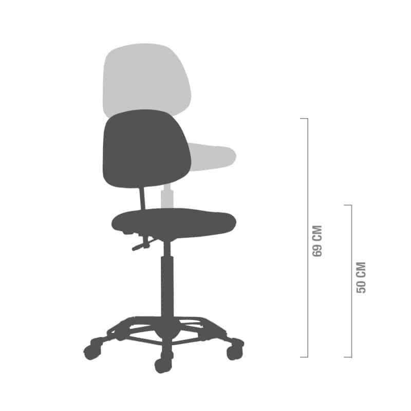 Swivel Chair light grey