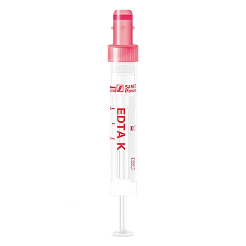 S-Monovettes for Haematology with Potassium EDTA, 2.7ml (66x11mm)