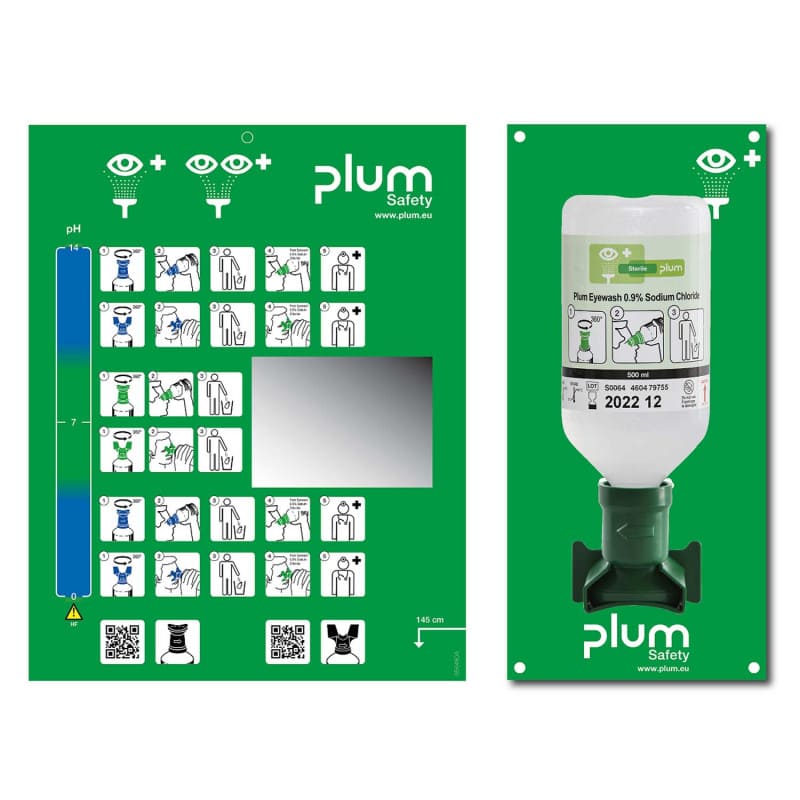 PLUM, Eye Rinsing Station, 500 ml