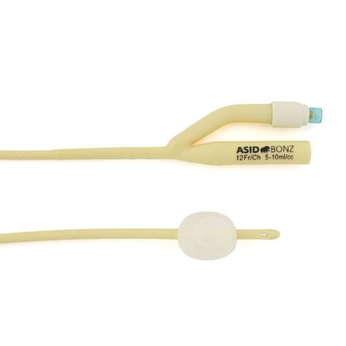 Urosid Nelaton Latex Balloon Catheter, Balloon Volume 5 - 10 ml CH 12