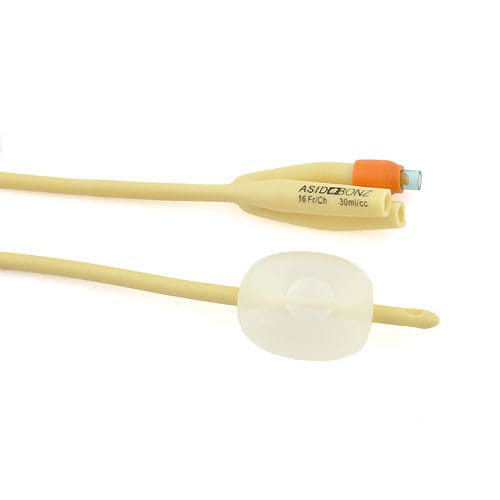 Urosid Nelaton Latex Balloon Catheter, Triple Lumen, Balloon Volume 30 ml CH 20