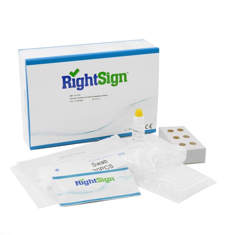 Right Sign Influenza A + B Test