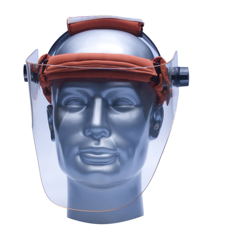 MAVIG X-Ray Protective Visor to the cheekbones