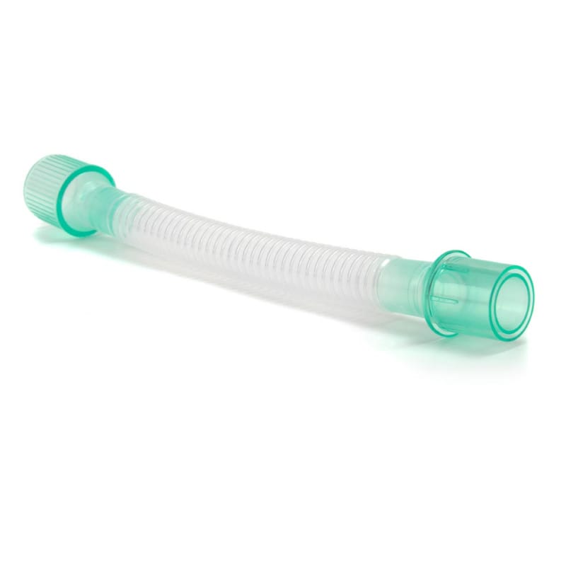 "Flextube" Catheter Mount from Intersurgical with angle adapter with Luer port