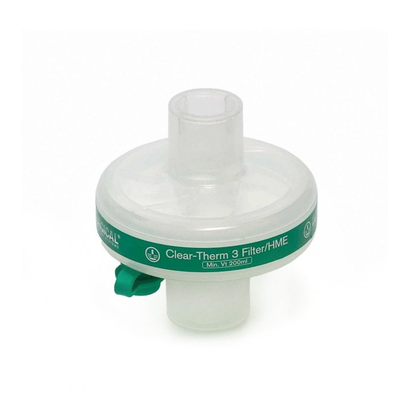 HME-Filter «Clear-Therm» Midi with Luer port, smaller volume
