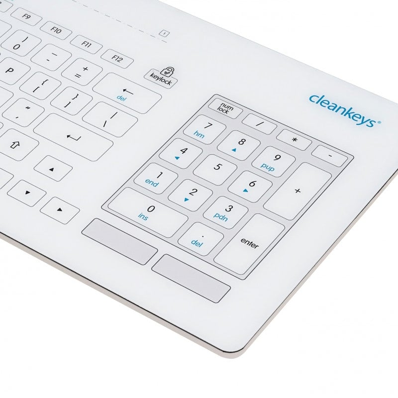 GETT CK5 Cleankeys® Glass Keyboard Scandinavian