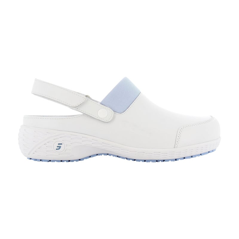 SHEILA Leather Work Shoe 39 | white