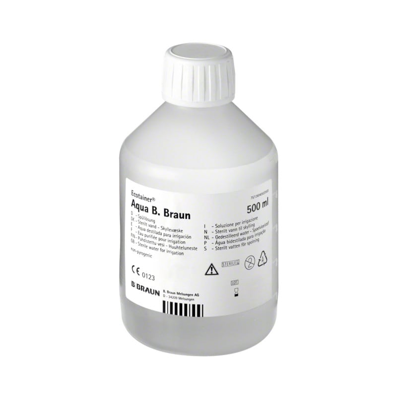 Aqua B. Braun, Ecotainer® 6 x 1000 ml