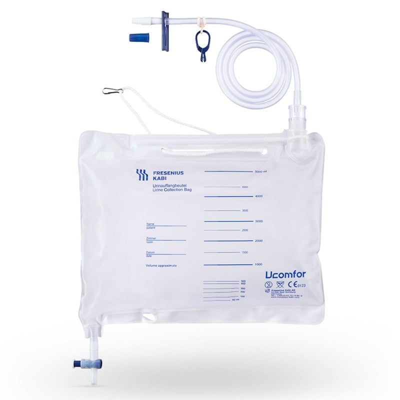 Urine Collection Bag 5 Litres with pump ball