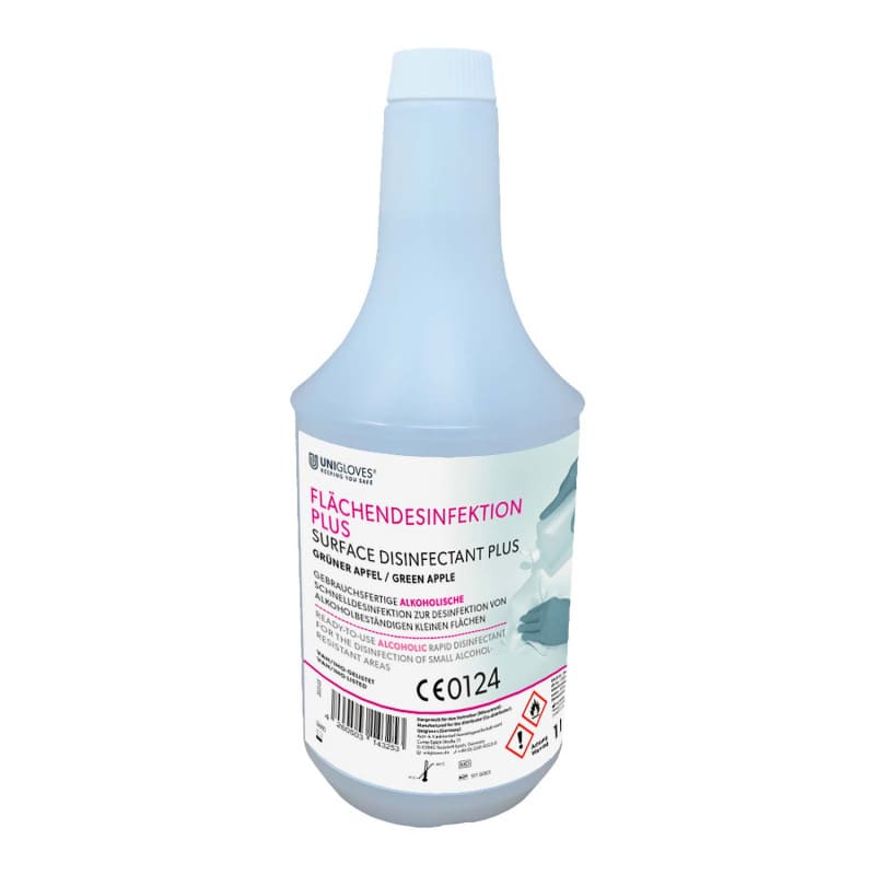 Unigloves Surface Disinfectant Plus 1 Litre, Apple