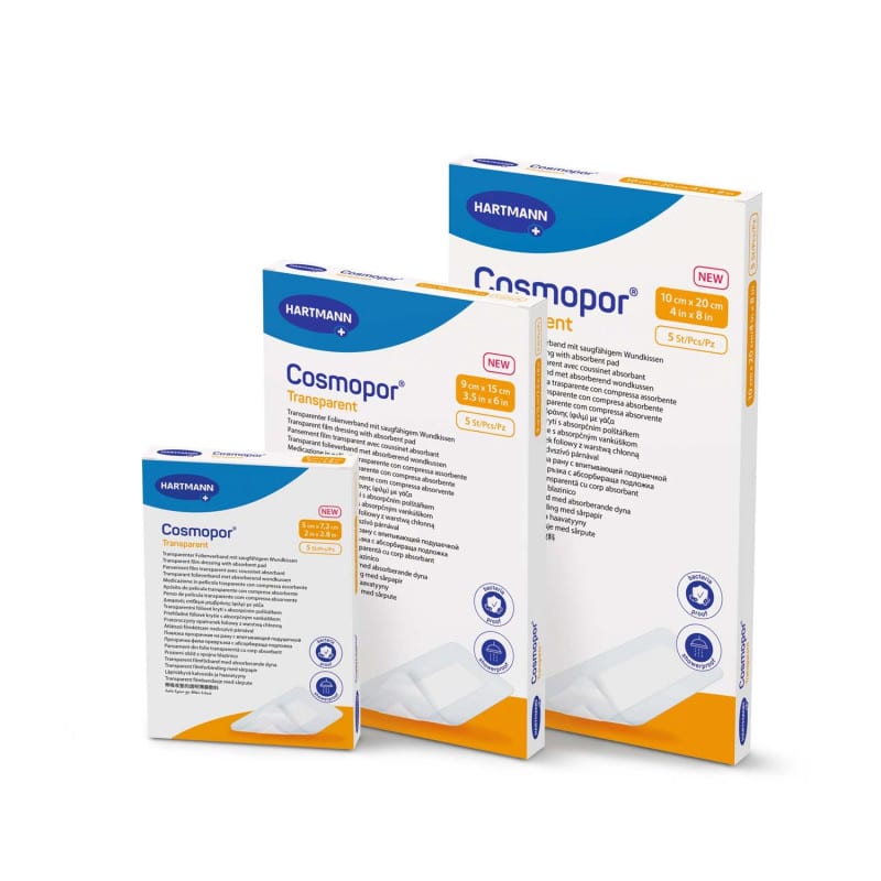 Cosmopor® Transparent 9 x 10 cm (5 pcs)