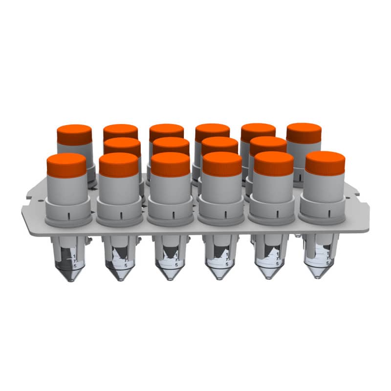 iRoll PR35 Plate Attachment for 16 x 50 ml tubes