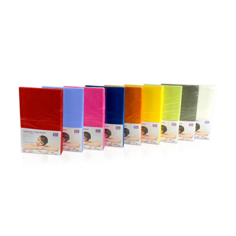 Terry Fitted Sheet for Exam & ECG Tables white