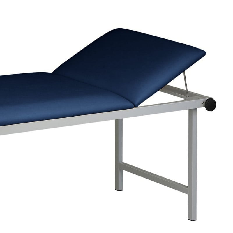 Stainless Steel Exam Table with castors | blue