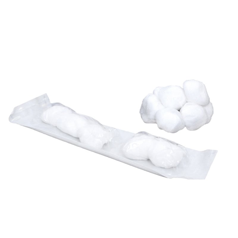 Gauze Balls, Sterile plum-size, 10 pcs
