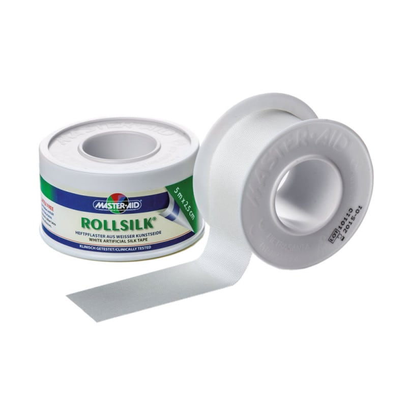 ROLLSILK Adhesive Tape 2.5 cm (12 rolls)