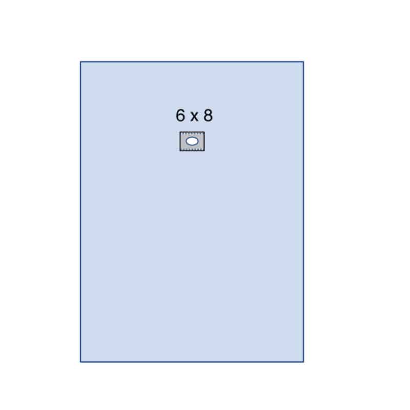 3M Fenestrated Drape with Adhesive Zone 150 x 183 cm, decentralised hole cutout (9031)