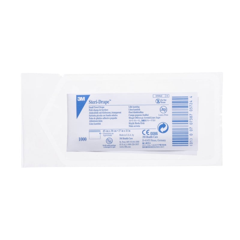 3M Surgical Drape with Adhesive Zone 45 x 30cm (1000)