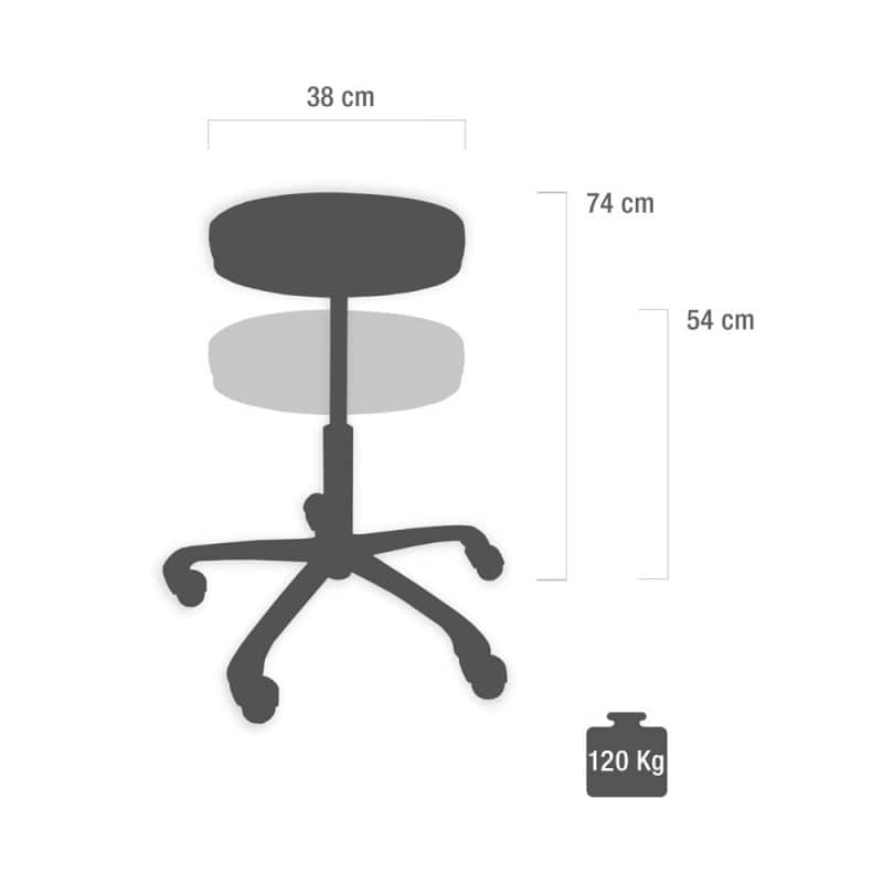 Medical Stool green