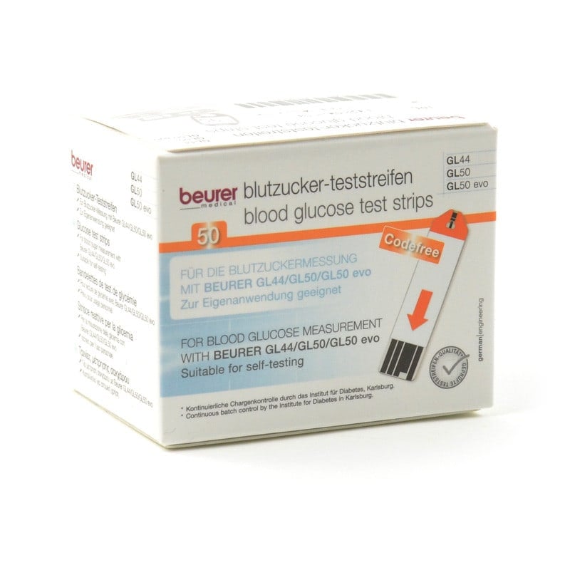 Blood Glucose Test Strips for GL50 - GL44 - GL50 evo