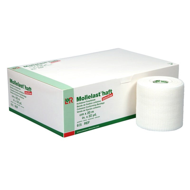 Mollelast haft latex-free, storage box white | 10 cm