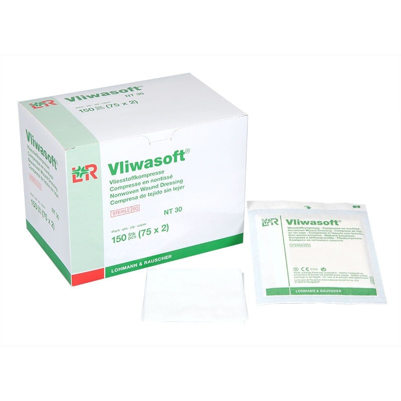 Vliwasoft Sterile 6-ply | 5 x 5 cm