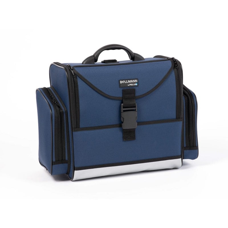 Doctor's Bag, The Alternative with shoulder straps | red