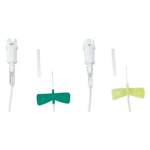 Multifly Blood Collection Needle 21G 0.8 x 19 mm, green