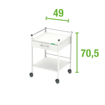 Multipurpose Trolley , 70.5 x 49 cm (H x W) 3 drawers