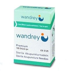 Acupuncture Needles with Plastic Handle 0.25 x 25 mm