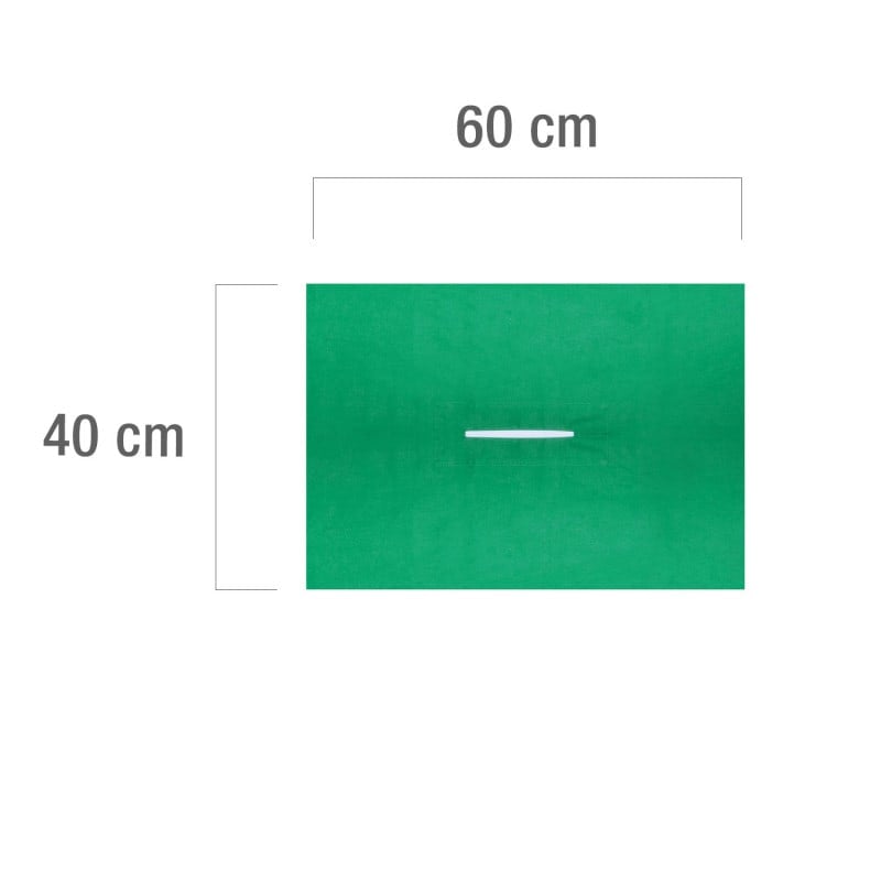 Fenestrated Drape, reusable 160 x 250cm | blue
