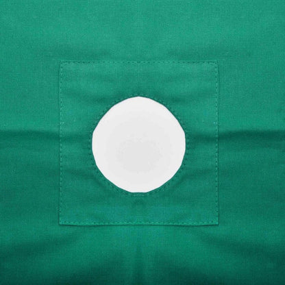 Fenestrated Drape, 13 cm hole 140x 160cm | green