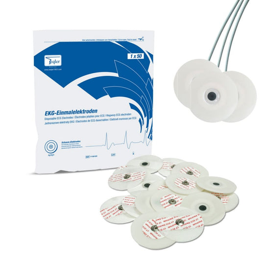 Disposable ECG Electrodes for Button Adapters Non-woven fabric