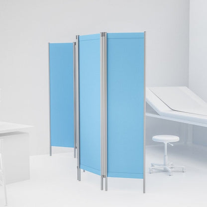 Lightweight Partition without wheels 3 | white panels