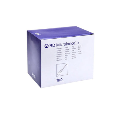 BD Microlance 3 Standard Needles 25G 1" (0,5 x 25mm) orange