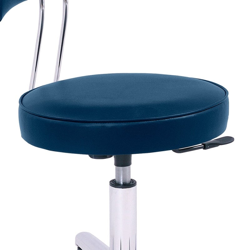 Swivel Chair with Inclined Seat magenta