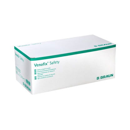 Venofix Safety Venipuncture Needles 19G 1.1 x 19 mm, cream