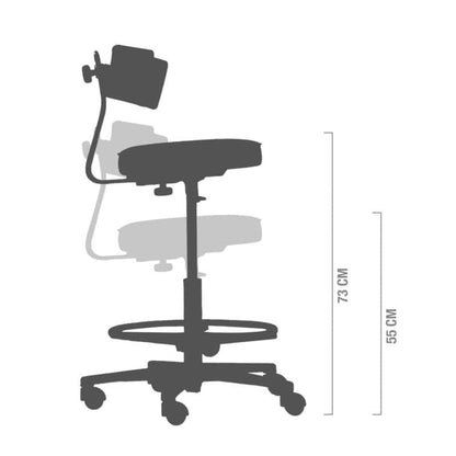 Lab Swivel Chair ice