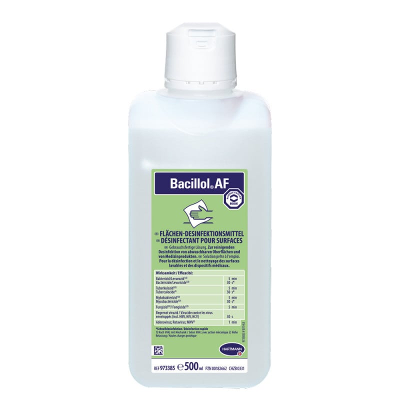 Bacillol AF, Rapid Surface Disinfectant 500 ml