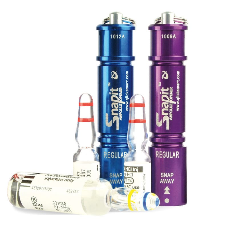 QlickSmart SnapIT Ampoule Opener purple
