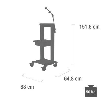 Haeberle Ergometry Trolley blue