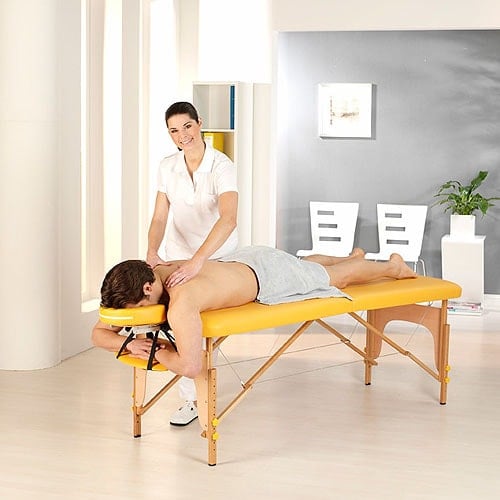 Portable Massage Table, “Bali” red