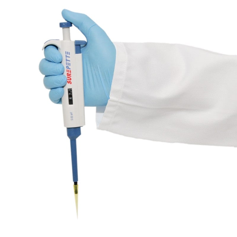 SurePette - variably adjustable pipette 0,5 - 10 µl