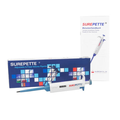 SurePette - variably adjustable pipette 5 - 50 µl