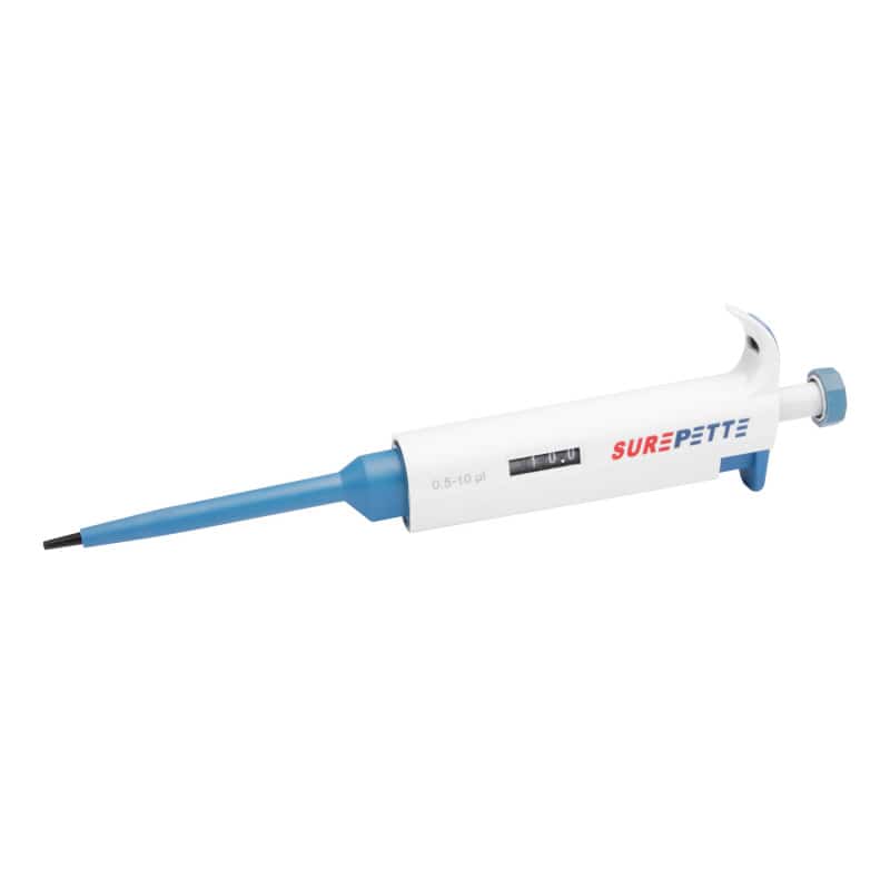 SurePette - variably adjustable pipette 10-100 µl