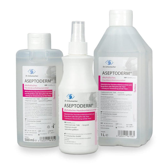 ASEPTODERM Colourless Skin Sanitizer 250 ml