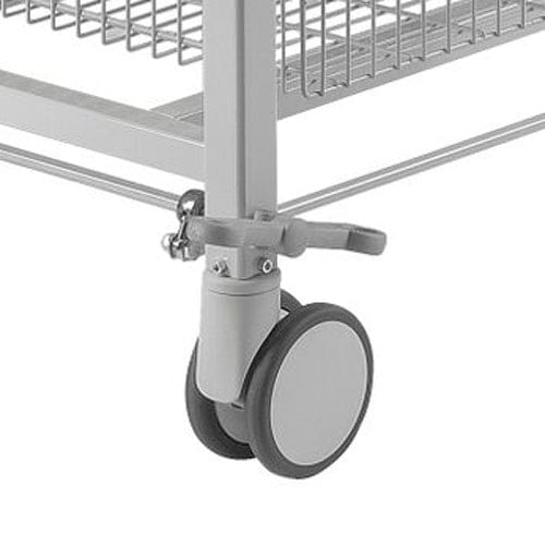 Transport-Recovery Stretcher Trolley light grey | white