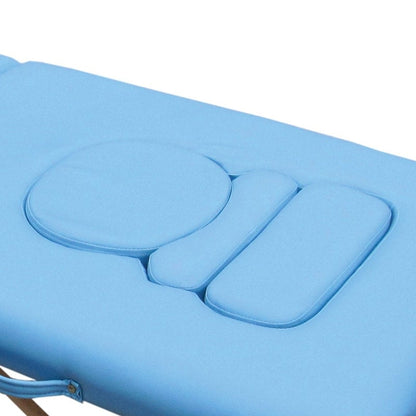 Portable Massage Table, “Surabaya” light blue