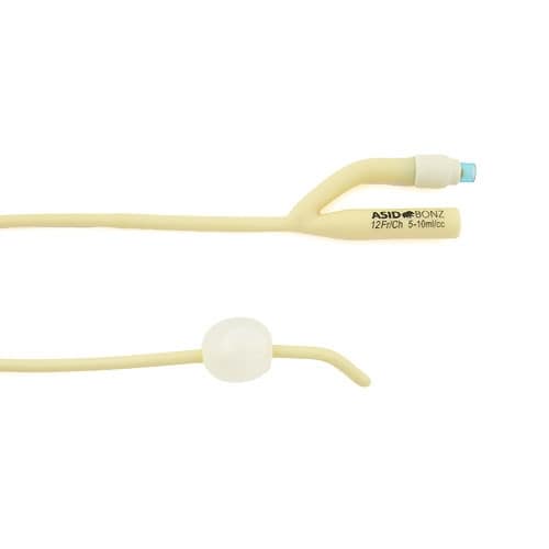 Urosid Latex Tiemann Balloon Catheter, Balloon Volume 5 - 10 ml CH 12