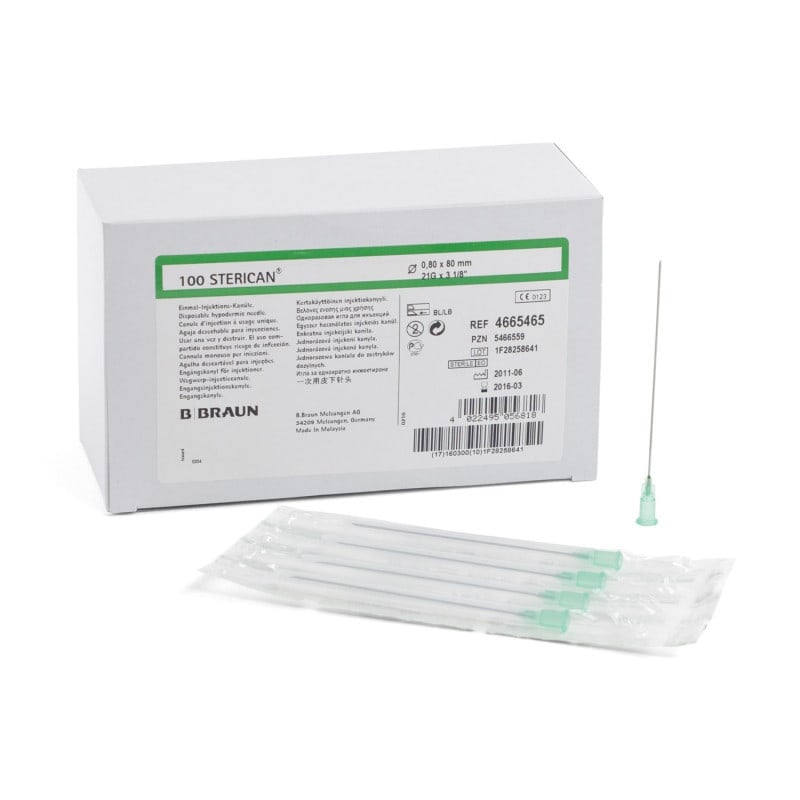 Sterican® Intramuscular Needles 18G (1.2 x 50 mm), rose